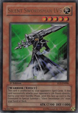 Silent Swordsman LV5 (FET-EN008) - Flaming Eternity 1st Edition