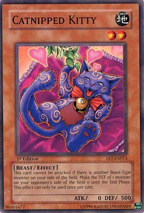 Catnipped Kitty (FET-EN013) - Flaming Eternity 1st Edition