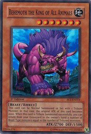 Behemoth the King of All Animals (FET-EN014) - Flaming Eternity Unlimited