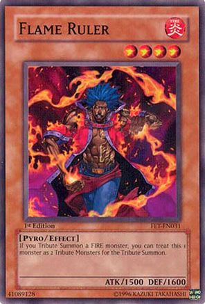 Flame Ruler (FET-EN031) - Flaming Eternity 1st Edition