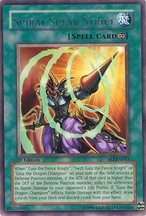 Spiral Spear Strike (FET-EN043) - Flaming Eternity Unlimited