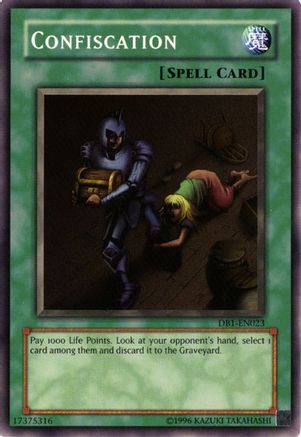 Confiscation (DB1-EN023) - Dark Beginning 1 Unlimited