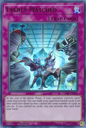 Evenly Matched (GFTP-EN126) - Ghosts From the Past 1st Edition