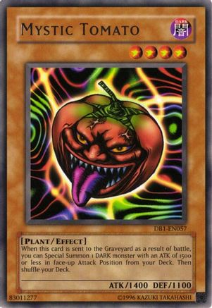 Mystic Tomato (DB1-EN057) - Dark Beginning 1 Unlimited
