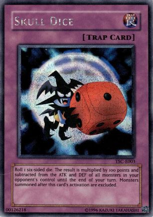 Skull Dice (TSC-E003) - Yu-Gi-Oh! Video Game Promotional Cards Unlimited