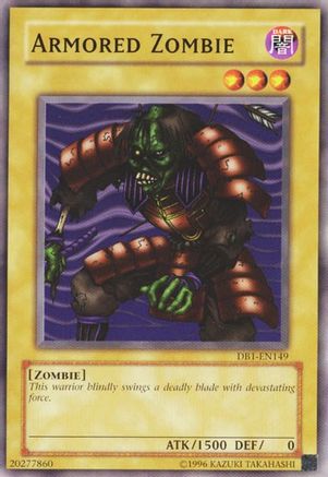 Armored Zombie (DB1-EN149) - Dark Beginning 1 Unlimited