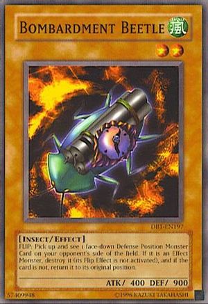 Bombardment Beetle (DB1-EN197) - Dark Beginning 1 Unlimited