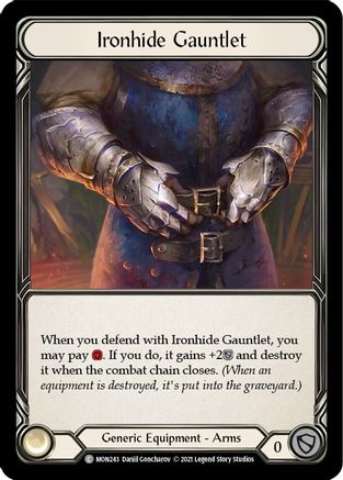 Ironhide Gauntlet [U-MON243] (Monarch Unlimited)  Unlimited Normal