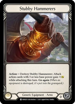 Stubby Hammerers [MON239] (Monarch)  1st Edition Normal