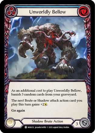 Unworldly Bellow (Blue) [U-MON152] (Monarch Unlimited)  Unlimited Normal