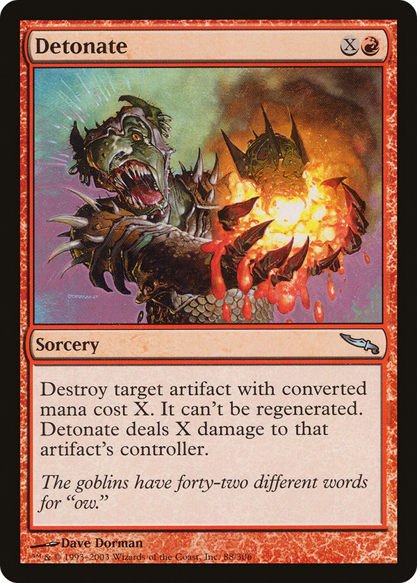 Detonate [Mirrodin]