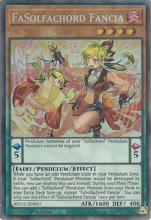 FaSolfachord Fancia (CR) (ANGU-EN017) - Ancient Guardians 1st Edition