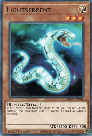 Lightserpent (ANGU-EN044) - Ancient Guardians 1st Edition