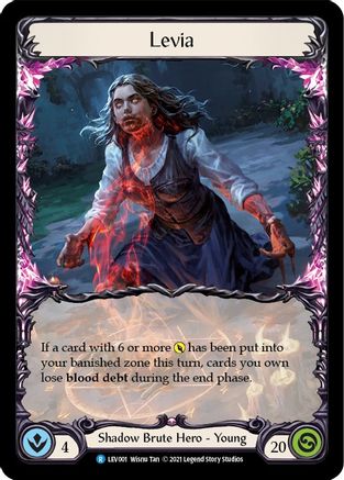 Levia [LEV001] (Monarch Levia Blitz Deck)  Rainbow Foil