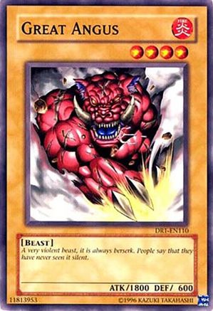 Great Angus (DR1-EN110) - Dark Revelation Volume 1 Unlimited