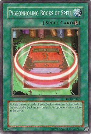 Pigeonholing Books of Spell (DR1-EN148) - Dark Revelation Volume 1 Unlimited