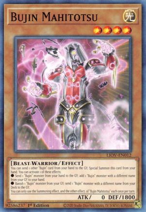 Bujin Mahitotsu (LIOV-EN012) - Lightning Overdrive 1st Edition