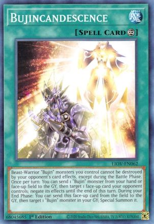 Bujincandescence (LIOV-EN062) - Lightning Overdrive 1st Edition