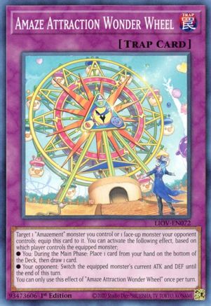 Amaze Attraction Wonder Wheel (LIOV-EN072) - Lightning Overdrive 1st Edition