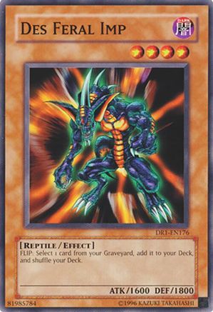 Des Feral Imp (DR1-EN176) - Dark Revelation Volume 1 Unlimited