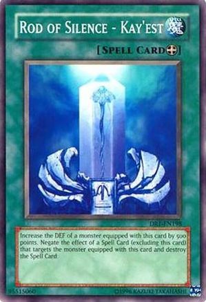 Rod of Silence - Kay'est (DR1-EN198) - Dark Revelation Volume 1 Unlimited