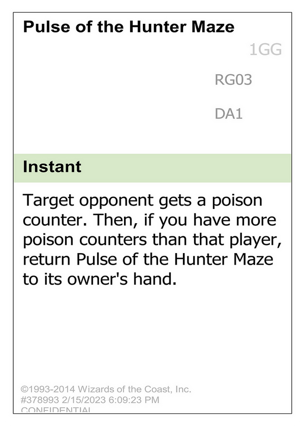 Pulse of the Hunter Maze (UNK-RG03C) - Unknown Event