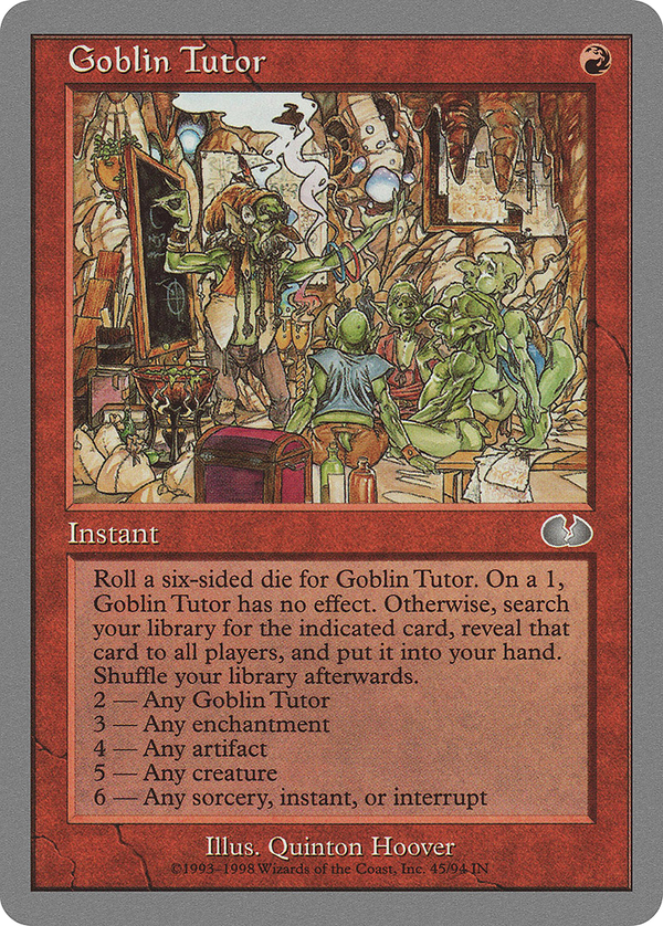 Goblin Tutor [Unglued]