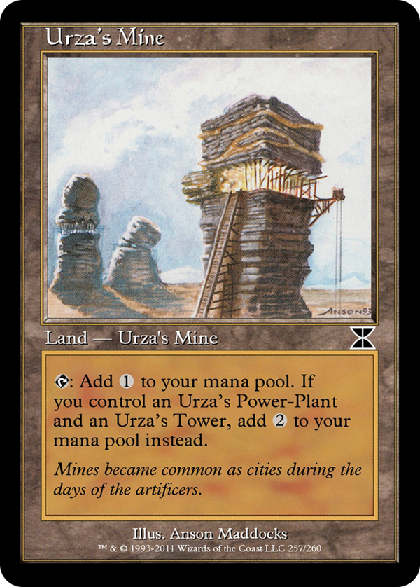 Urza's Mine (ME4-257D) - Masters Edition IV
