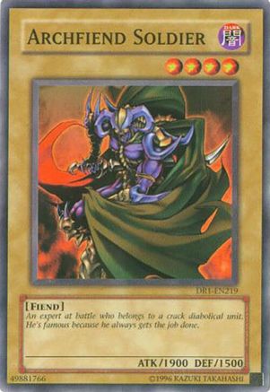 Archfiend Soldier (DR1-EN219) - Dark Revelation Volume 1 Unlimited