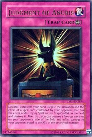 Judgment of Anubis (DR1-EN267) - Dark Revelation Volume 1 1st Edition - Ultimate