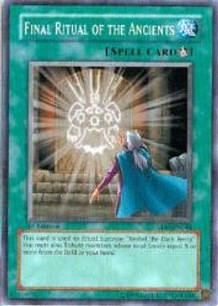 Final Ritual of the Ancients (TLM-EN044) - The Lost Millennium 1st Edition