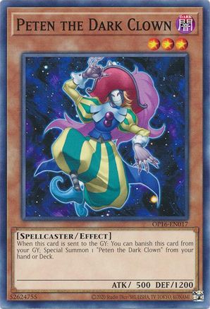 Peten the Dark Clown (OP16-EN017) - OTS Tournament Pack 16 Unlimited