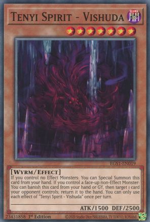Tenyi Spirit - Vishuda (EGS1-EN019) - Egyptian God Deck: Slifer the Sky Dragon 1st Edition