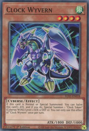 Clock Wyvern (EGS1-EN018) - Egyptian God Deck: Slifer the Sky Dragon Unlimited