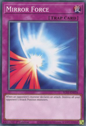Mirror Force (EGS1-EN034) - Egyptian God Deck: Slifer the Sky Dragon 1st Edition