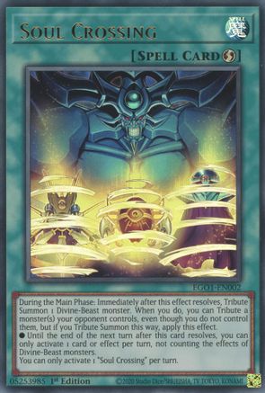 Soul Crossing (EGO1-EN002) - Egyptian God Deck: Obelisk the Tormentor Unlimited