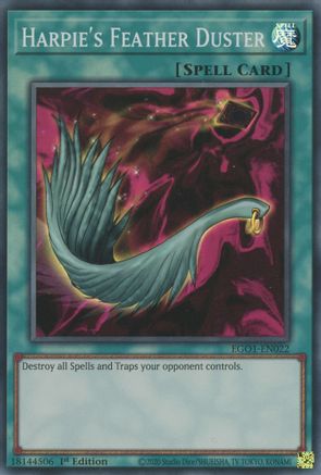 Harpie's Feather Duster (EGO1-EN022) - Egyptian God Deck: Obelisk the Tormentor Unlimited