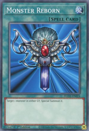 Monster Reborn (EGO1-EN024) - Egyptian God Deck: Obelisk the Tormentor Unlimited