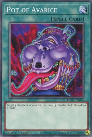 Pot of Avarice (EGO1-EN026) - Egyptian God Deck: Obelisk the Tormentor Unlimited