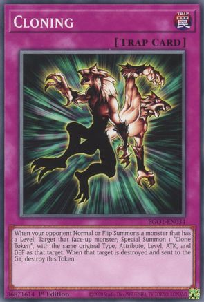 Cloning (EGO1-EN034) - Egyptian God Deck: Obelisk the Tormentor Unlimited