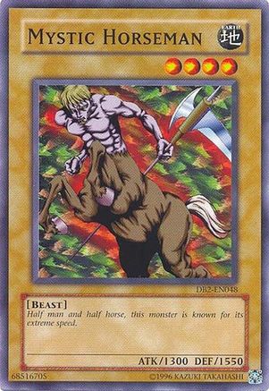 Mystic Horseman (DB2-EN048) - Dark Beginning 2 Unlimited