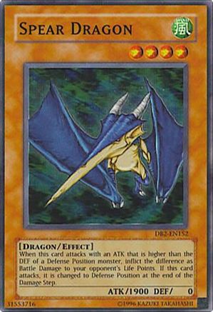 Spear Dragon (DB2-EN152) - Dark Beginning 2 Unlimited
