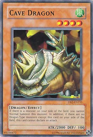 Cave Dragon (DB2-EN155) - Dark Beginning 2 Unlimited