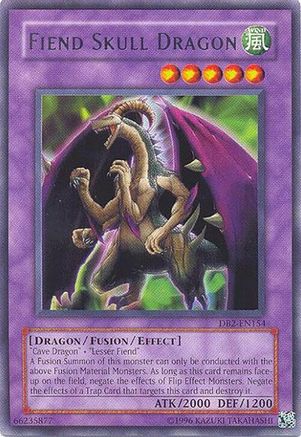 Fiend Skull Dragon (DB2-EN154) - Dark Beginning 2 Unlimited
