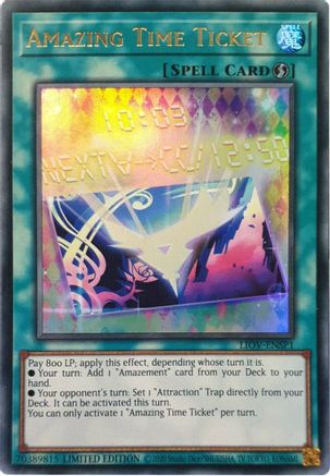 Amazing Time Ticket (LIOV-ENSP1) (LIOV-ENSP1) - Lightning Overdrive Limited