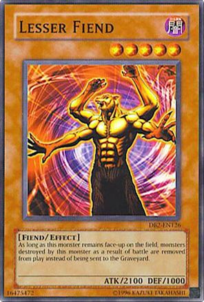 Lesser Fiend (DB2-EN126) - Dark Beginning 2 Unlimited