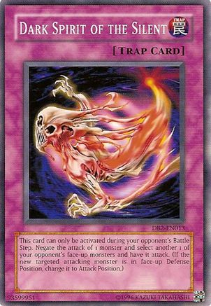 Dark Spirit of the Silent (DB2-EN013) - Dark Beginning 2 Unlimited