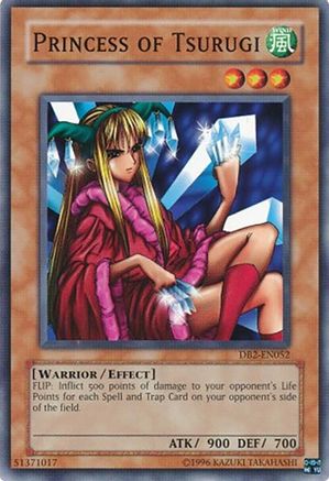 Princess of Tsurugi (DB2-EN052) - Dark Beginning 2 Unlimited
