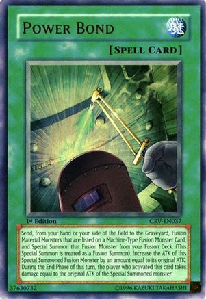 Power Bond (CRV-EN037) - Cybernetic Revolution 1st Edition