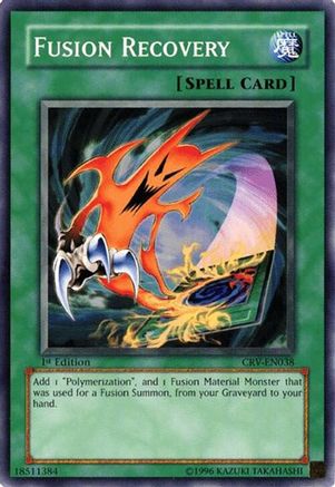 Fusion Recovery (CRV-EN038) - Cybernetic Revolution Unlimited